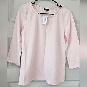 Ann Taylor factory pastel pink blouse. Size XS